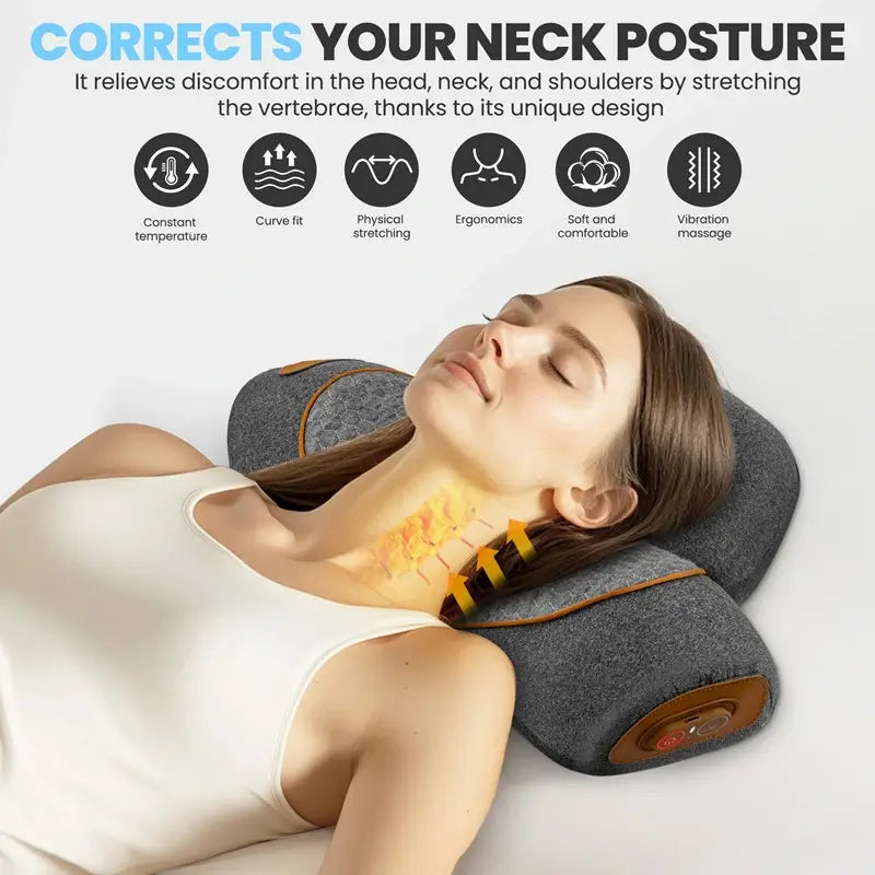 Fenbas™ 3-IN-1 Neck Massage Pillow